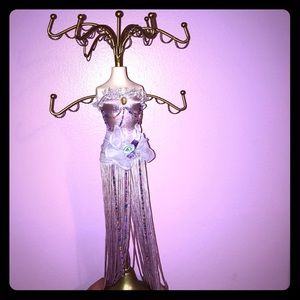 Vintage necklace holder